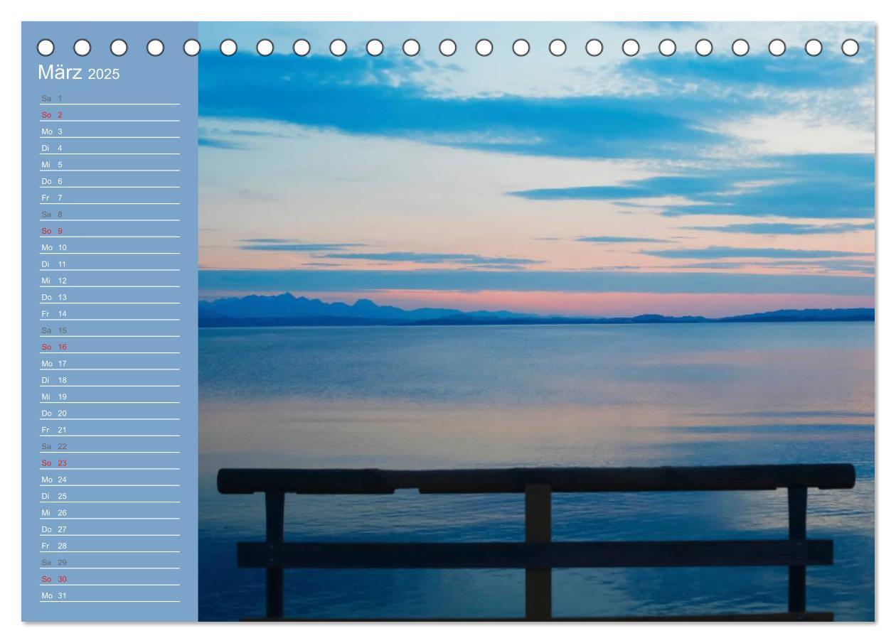 Bild: 9783435457489 | Am schönen Chiemsee (Tischkalender 2025 DIN A5 quer), CALVENDO...