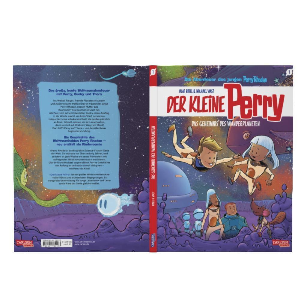 Bild: 9783551760173 | Der kleine Perry 1: Das Geheimnis des Wanderplaneten | Olaf Brill