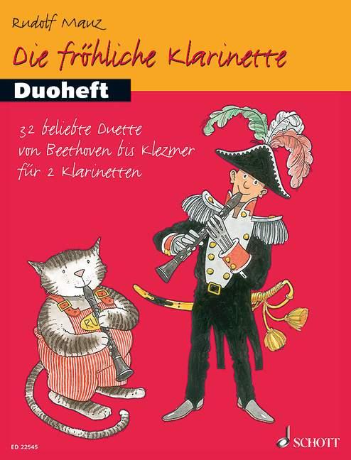 Cover: 9783795709952 | Die fröhliche Klarinette Duoheft | Rudolf Mauz | Broschüre | 56 S.