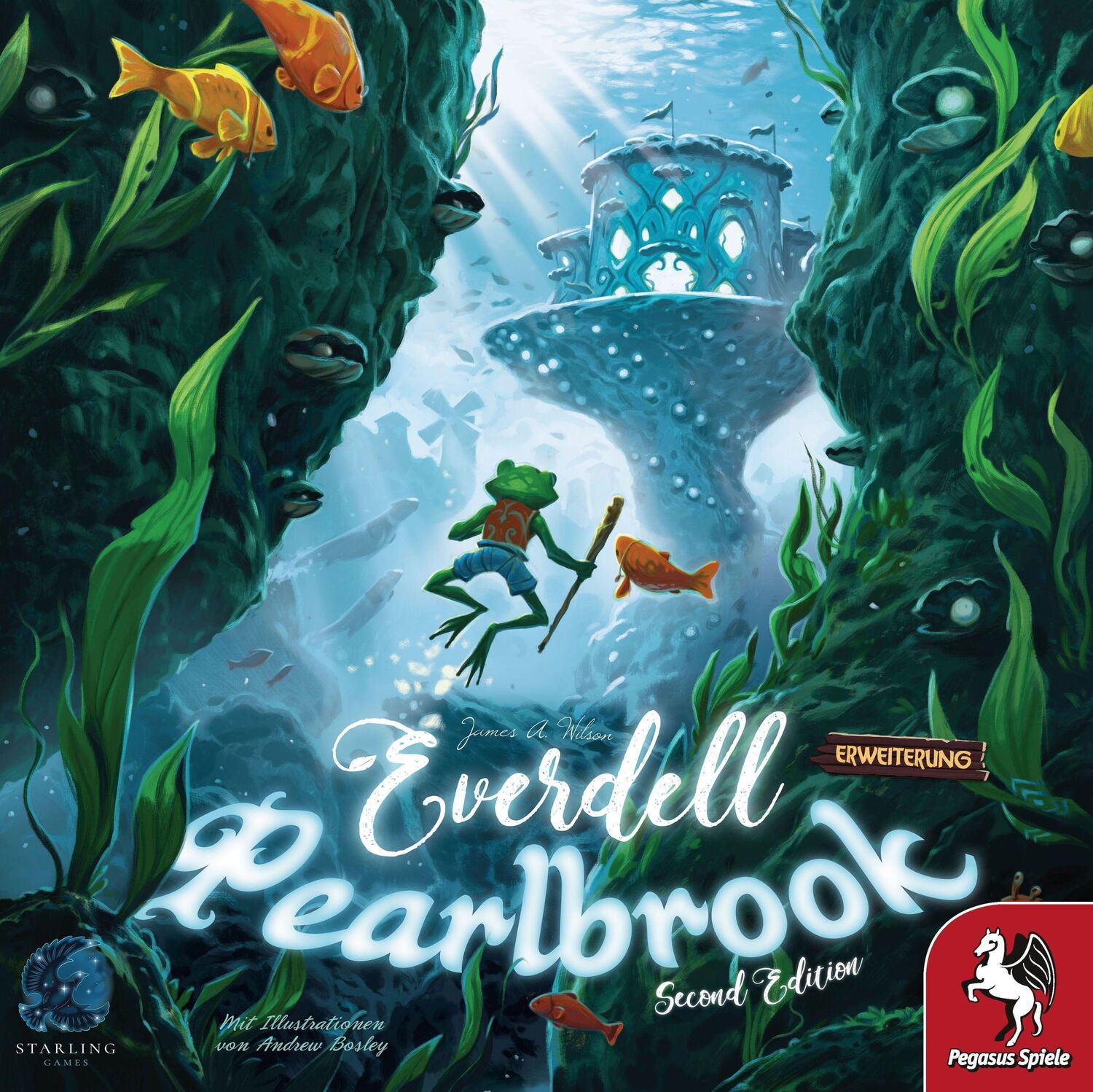 Cover: 4250231729782 | Everdell: Pearlbrook, 2. Edition (deutsche Ausgabe) | Spiel | 57604G