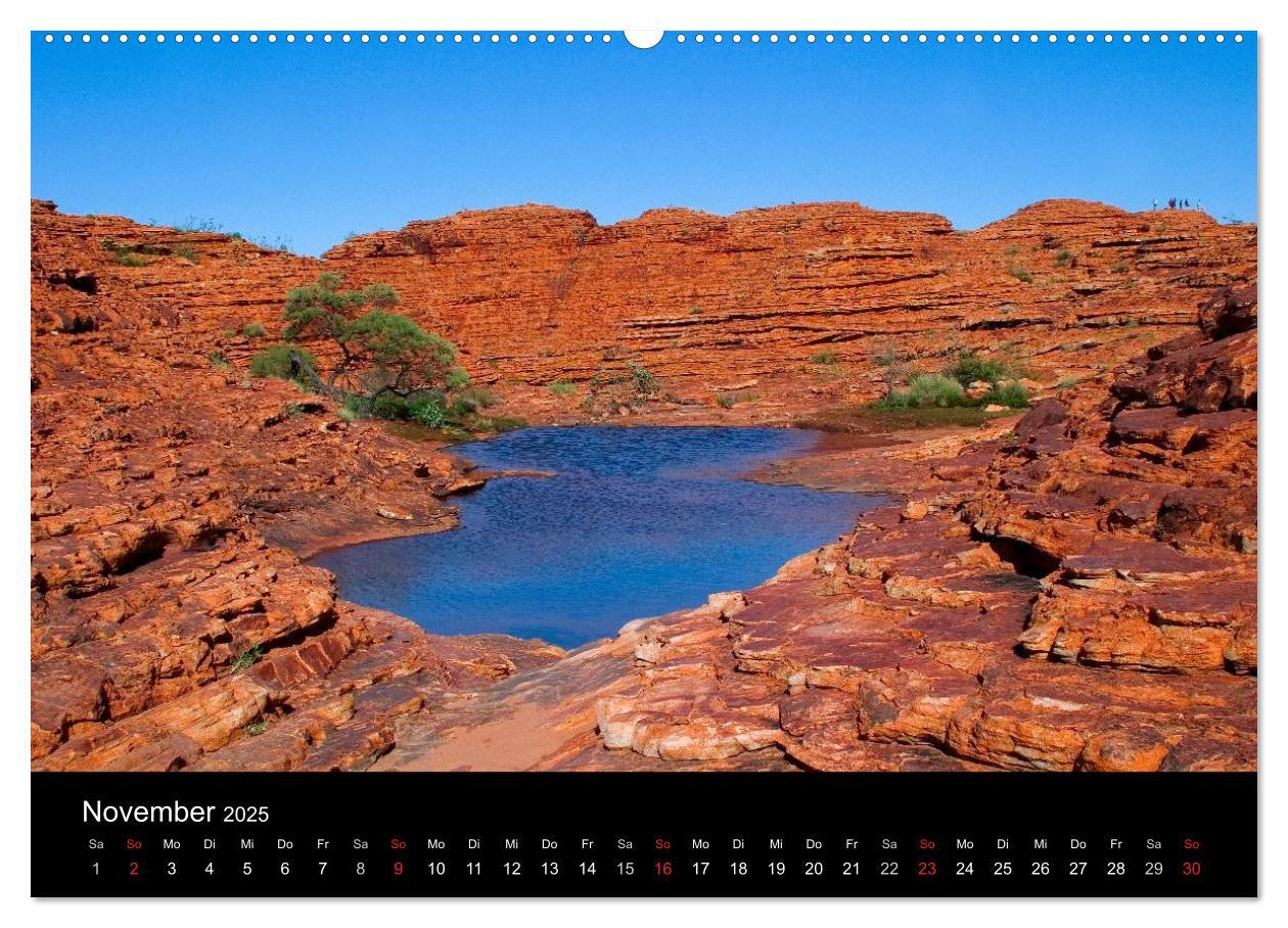 Bild: 9783435809141 | Australien (Wandkalender 2025 DIN A2 quer), CALVENDO Monatskalender