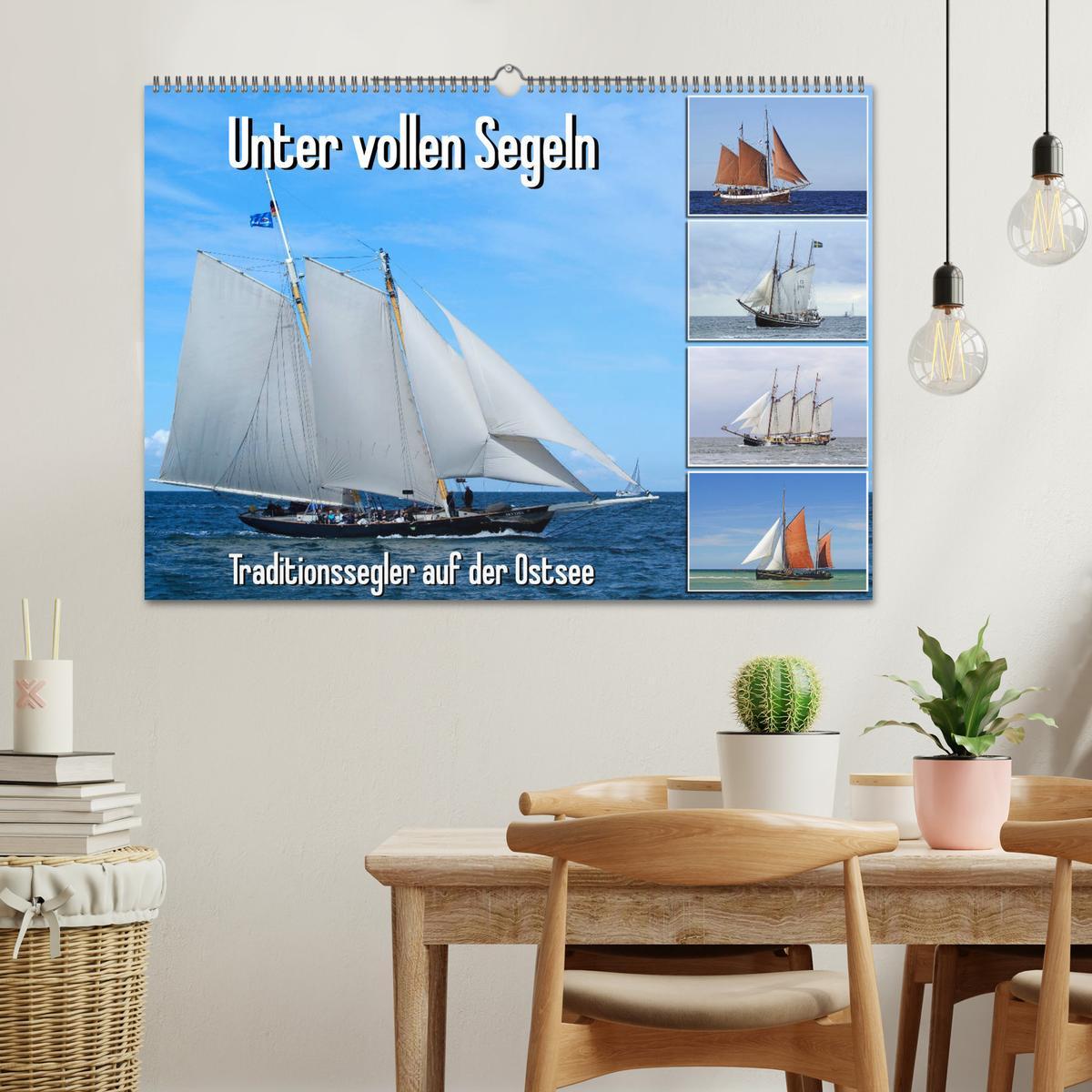 Bild: 9783435310364 | Unter vollen Segeln Traditionssegler auf der Ostsee (Wandkalender...