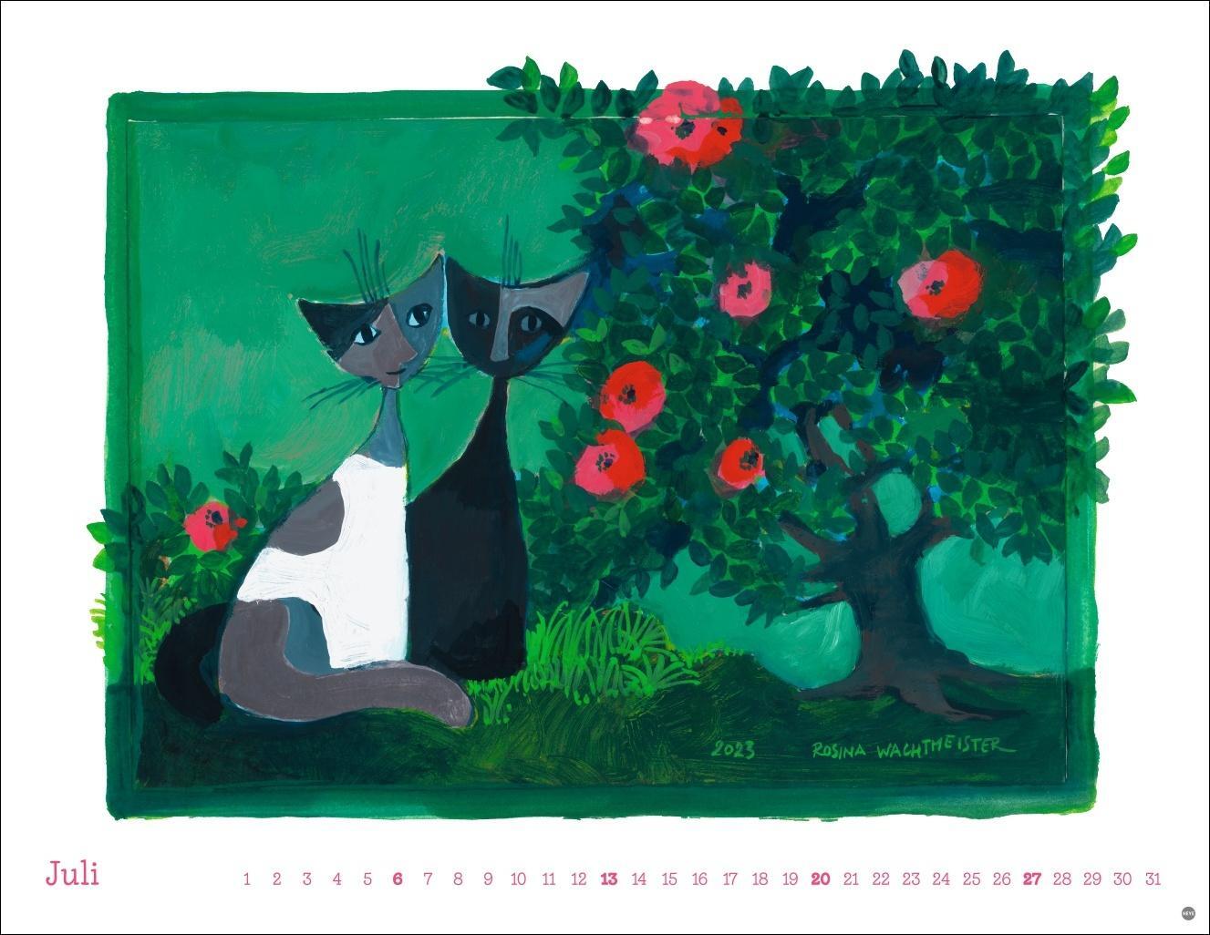 Bild: 9783756405190 | Rosina Wachtmeister Posterkalender 2025 | Rosina Wachtmeister | 14 S.