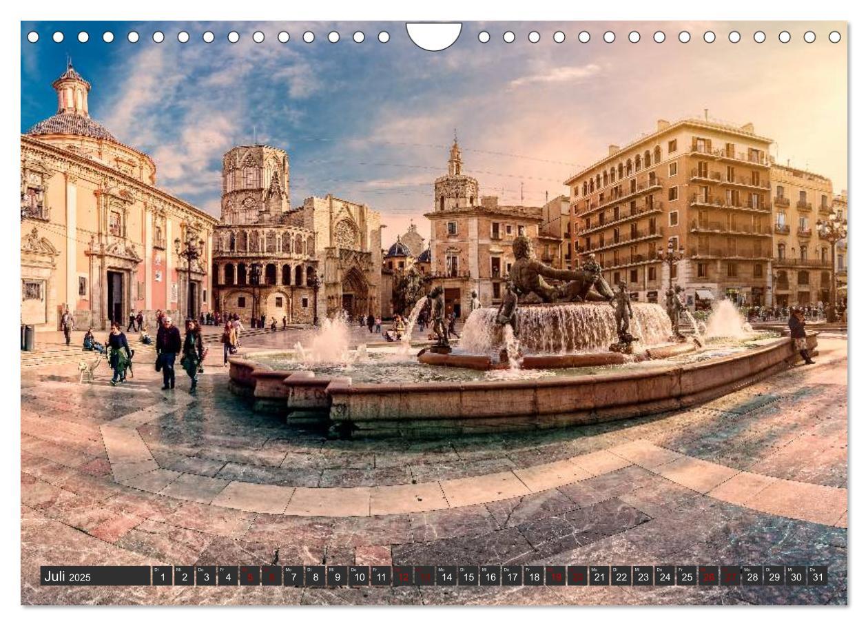 Bild: 9783435439676 | Valencia - Stadt am Turia (Wandkalender 2025 DIN A4 quer), CALVENDO...