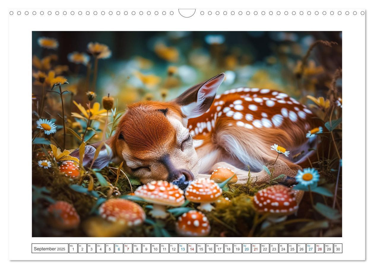 Bild: 9783457153635 | Zauberhafte Waldmomente (Wandkalender 2025 DIN A3 quer), CALVENDO...