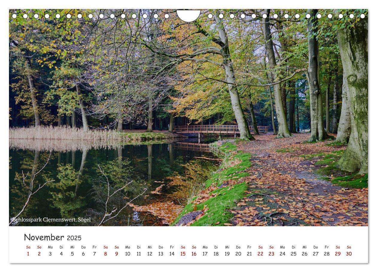 Bild: 9783457228074 | Emsland Impressionen (Wandkalender 2025 DIN A4 quer), CALVENDO...