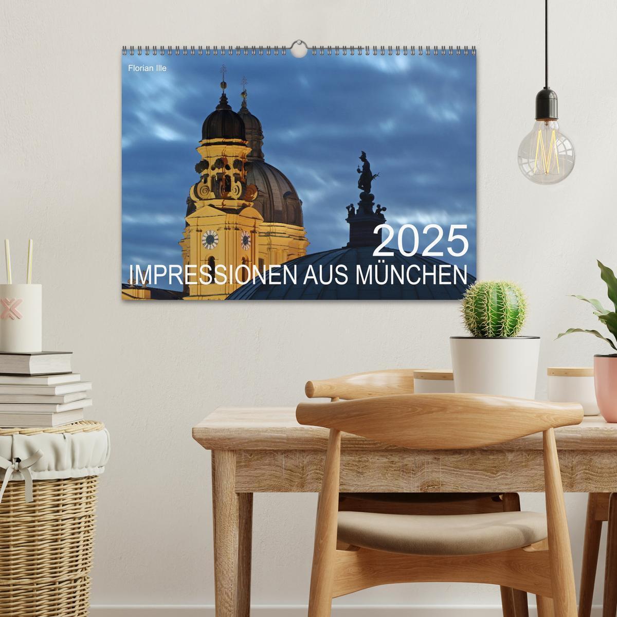 Bild: 9783435027606 | Impressionen aus München (Wandkalender 2025 DIN A3 quer), CALVENDO...