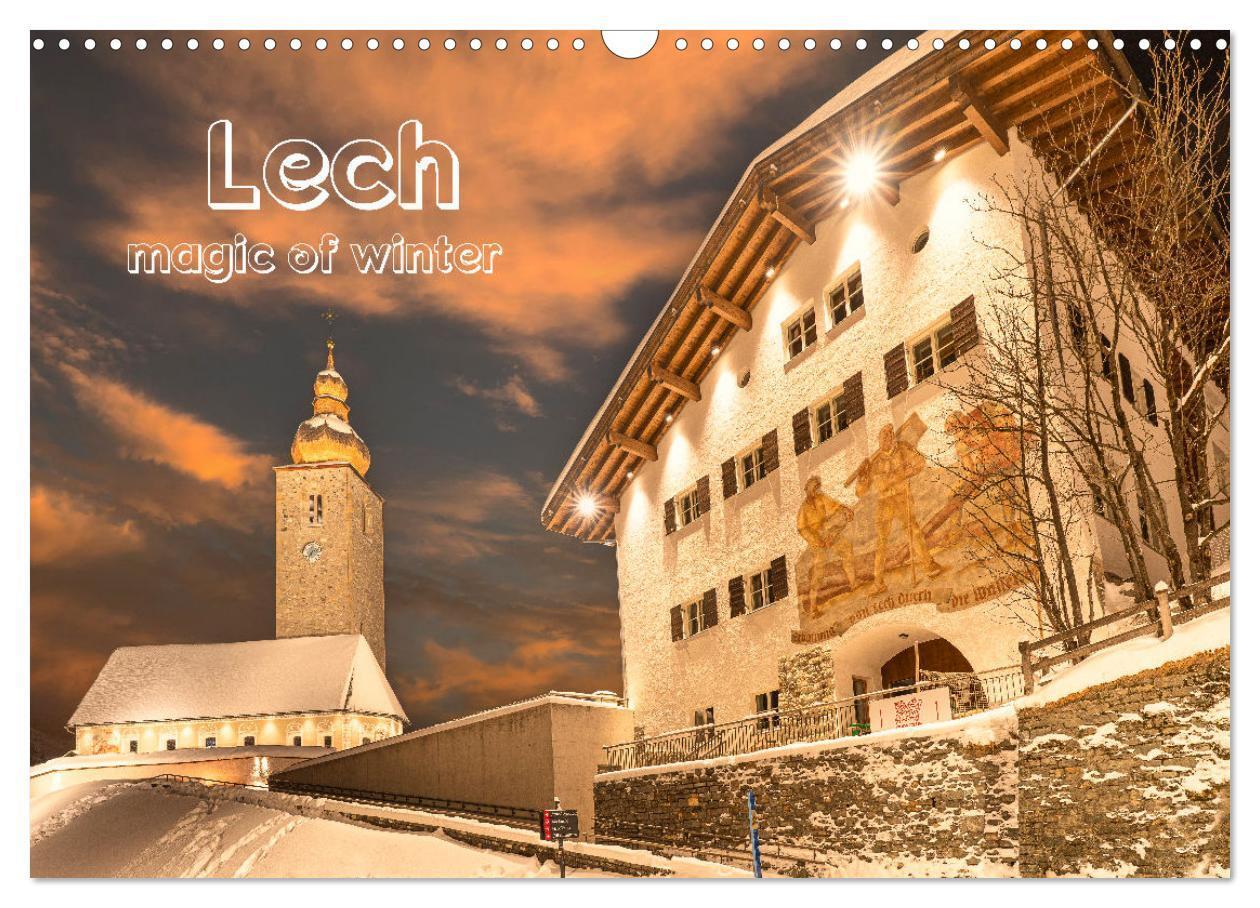 Cover: 9783435111015 | Lech magic of winter (Wandkalender 2025 DIN A3 quer), CALVENDO...