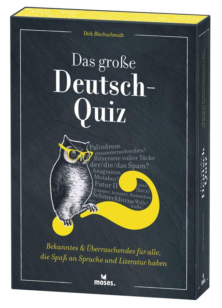 Cover: 9783964551559 | Das große Deutsch-Quiz | Dirk Blechschmidt | Spiel | 75 S. | Deutsch