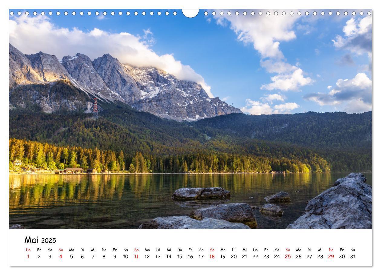 Bild: 9783435033584 | Malerische Seen im bayerischen Voralpenland (Wandkalender 2025 DIN...