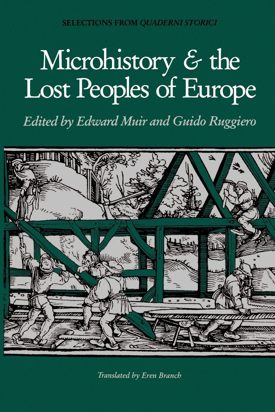 Cover: 9780801841835 | Microhistory and the Lost Peoples of Europe | Edward Muir (u. a.)