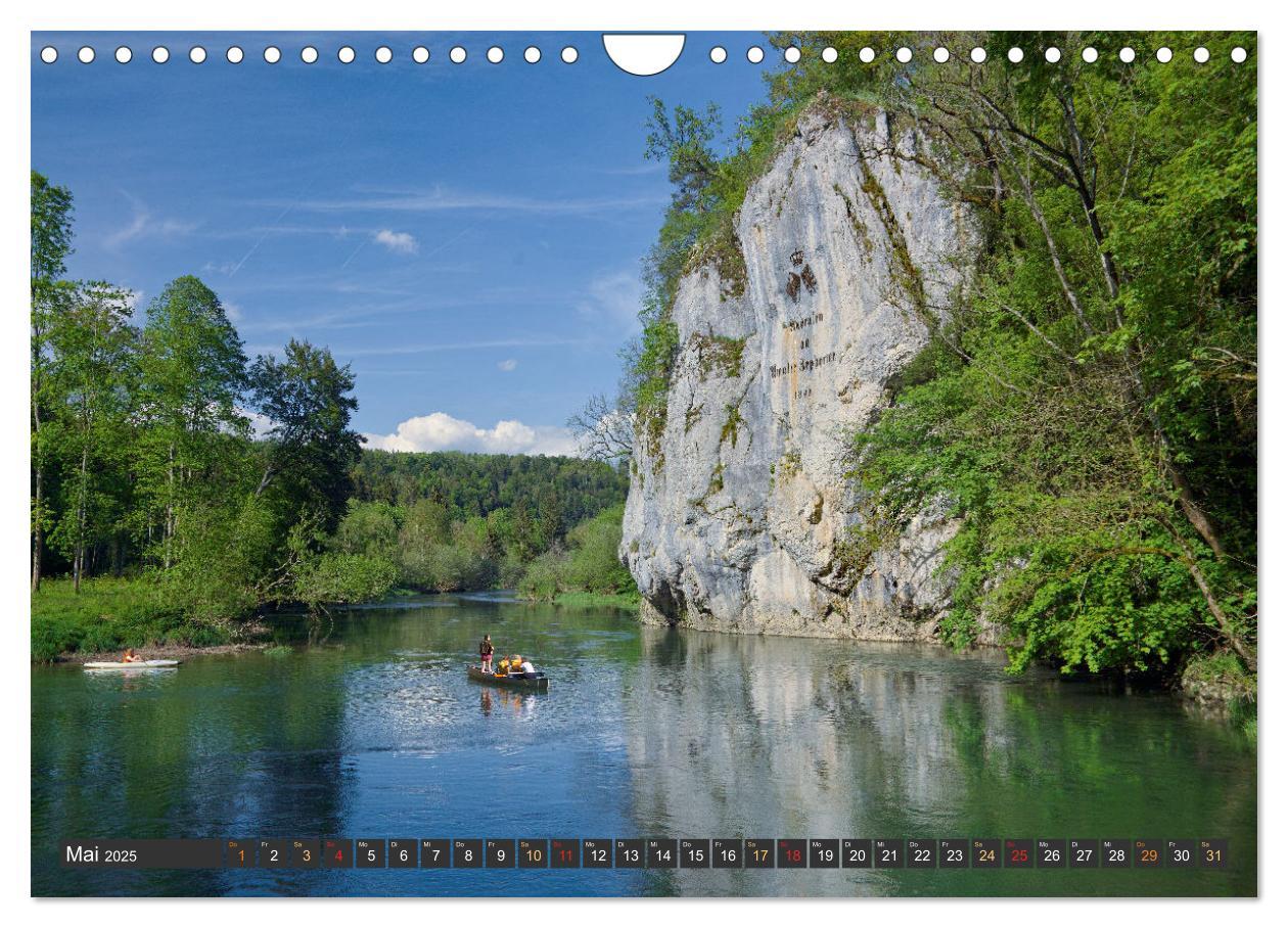 Bild: 9783383860645 | Große Landschaft Obere Donau (Wandkalender 2025 DIN A4 quer),...