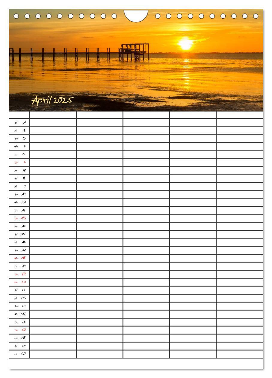 Bild: 9783457027301 | Idyllisches Florida / Familienplaner (Wandkalender 2025 DIN A4...