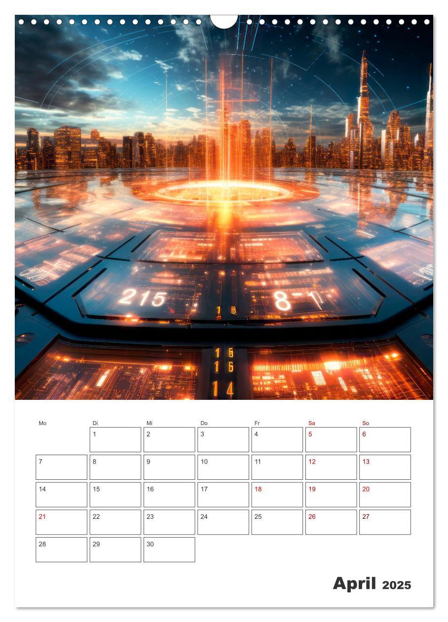 Bild: 9783435850020 | METAVERSE Cooler Terminplaner (Wandkalender 2025 DIN A3 hoch),...