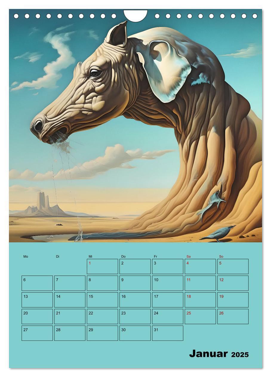 Bild: 9783457172827 | Surreale Fantasiewelten (Wandkalender 2025 DIN A4 hoch), CALVENDO...