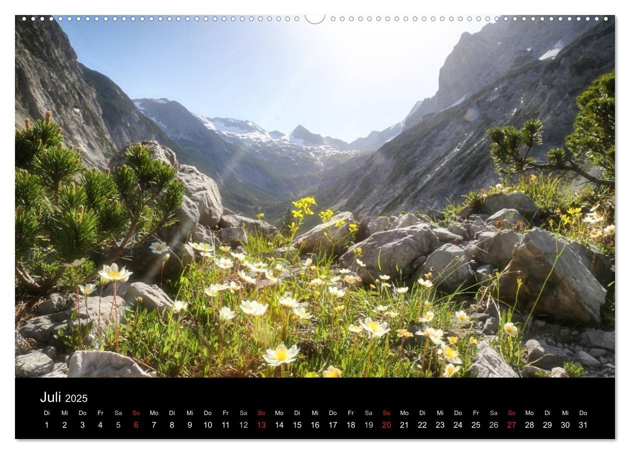 Bild: 9783435612857 | Bergblicke - Karwendel (Wandkalender 2025 DIN A2 quer), CALVENDO...