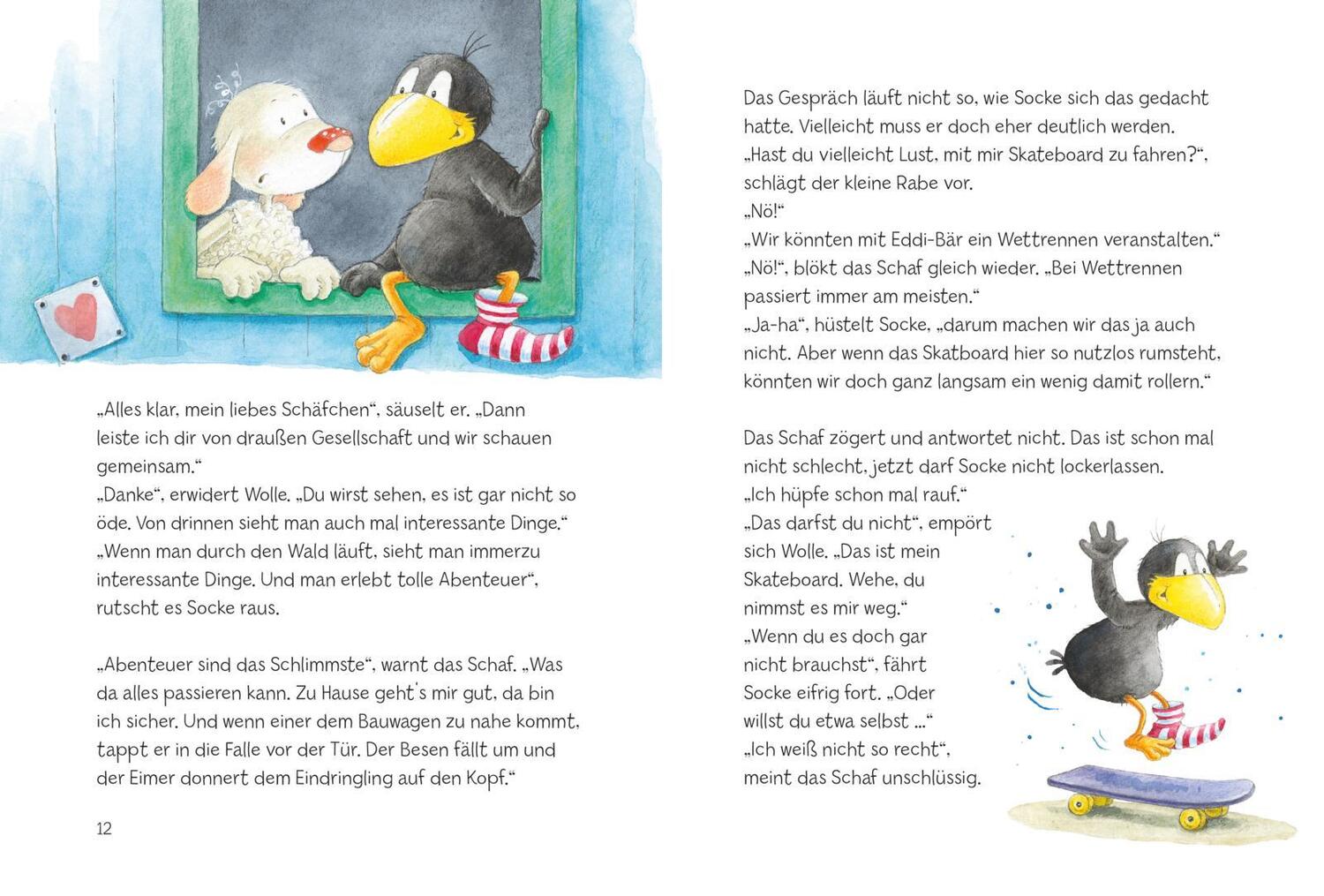 Bild: 9783480238170 | Der kleine Rabe Socke: Alles Freunde! | Nele Moost | Buch | 64 S.