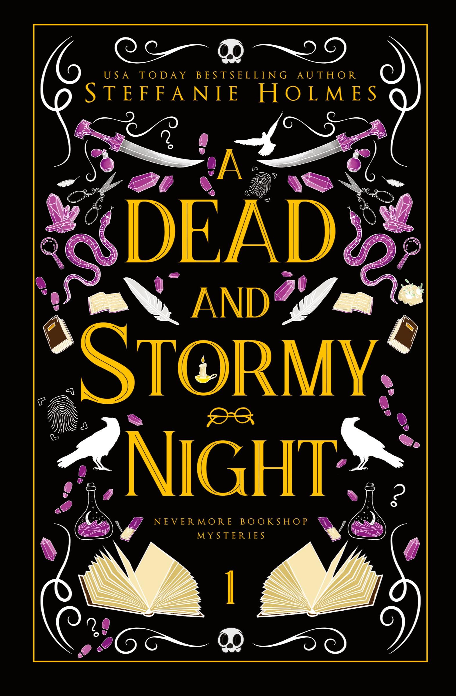 Cover: 9781991046697 | A Dead and Stormy Night | Luxe paperback edition | Steffanie Holmes