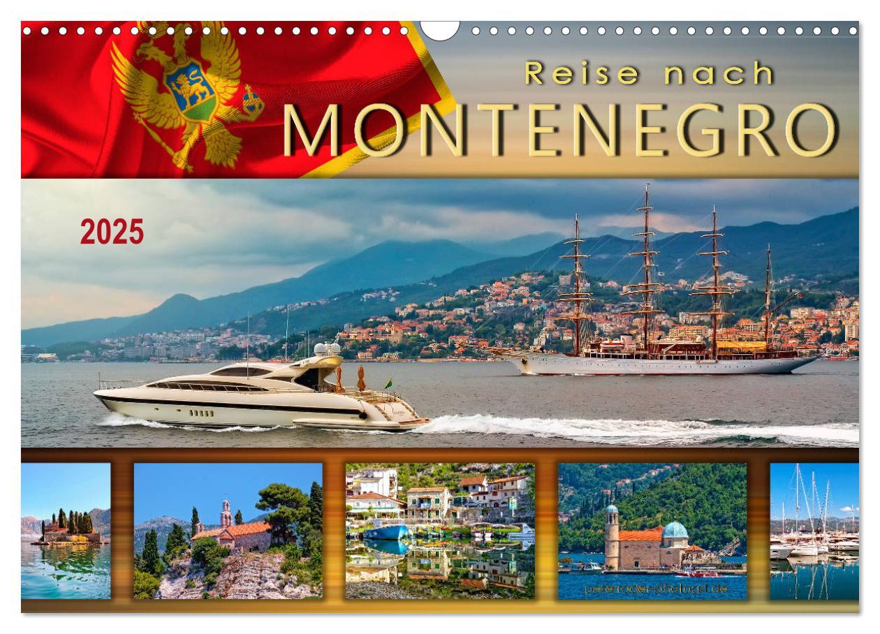 Cover: 9783435449187 | Reise nach Montenegro (Wandkalender 2025 DIN A3 quer), CALVENDO...