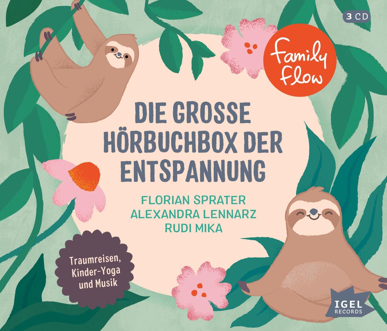 Cover: 9783985200085 | FamilyFlow. Die große Hörbuchbox der Entspannung | Sprater (u. a.)