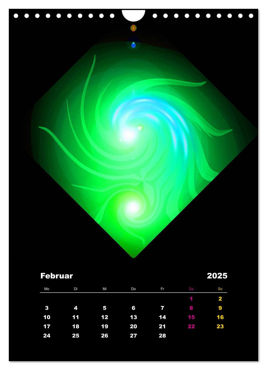 Bild: 9783457168882 | Energie-Spiralen 2025 (Wandkalender 2025 DIN A4 hoch), CALVENDO...