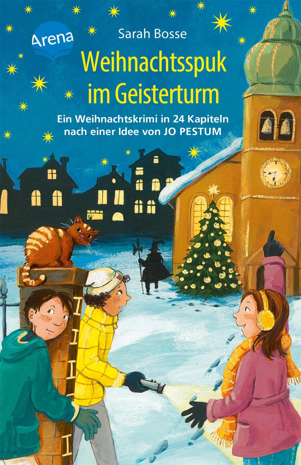 Cover: 9783401607689 | Weihnachtsspuk im Geisterturm. Ein Weihnachtskrimi in 24 Kapiteln...