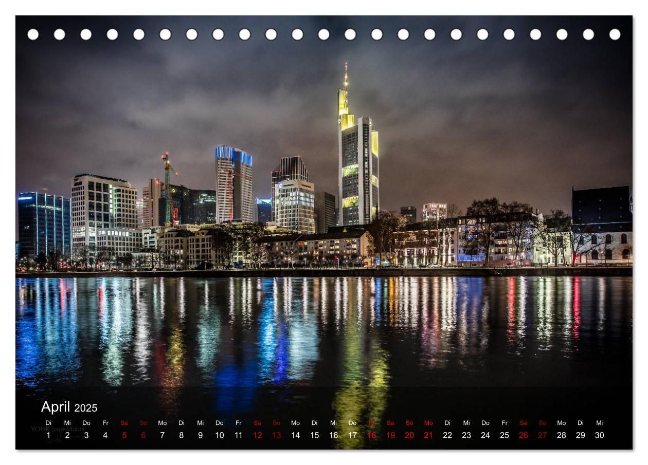 Bild: 9783435400416 | Frankfurt city view (Tischkalender 2025 DIN A5 quer), CALVENDO...