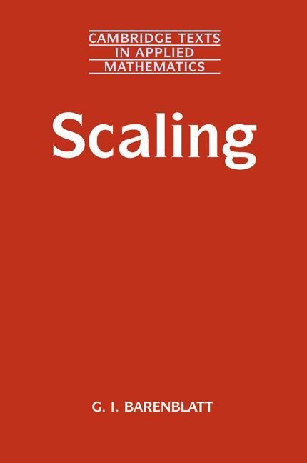 Cover: 9780521533942 | Scaling | Grigori Barenblatt (u. a.) | Taschenbuch | Paperback | 2010