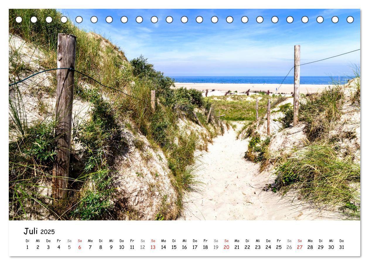 Bild: 9783435491629 | Borkum, bezaubernde Nordseeinsel (Tischkalender 2025 DIN A5 quer),...