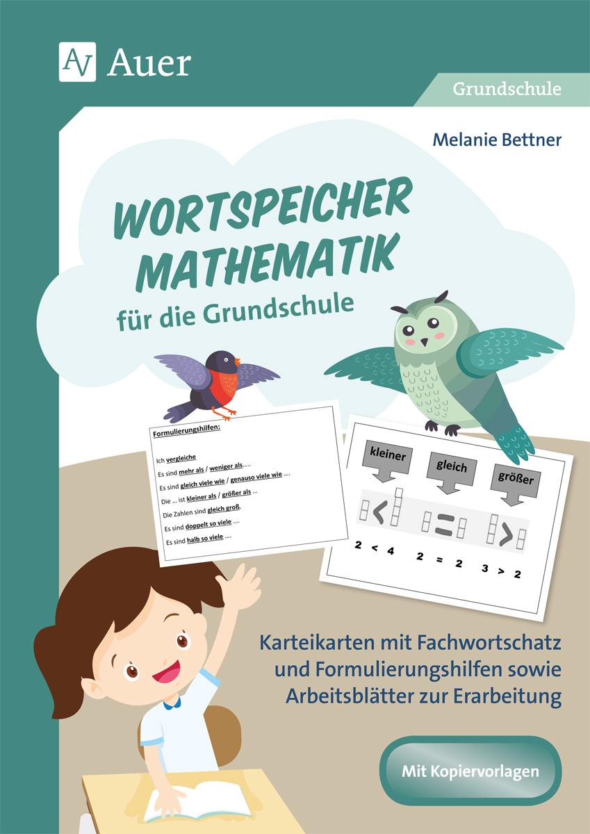 Cover: 9783403081692 | Wortspeicher Mathematik für die Grundschule | Melanie Bettner | 80 S.