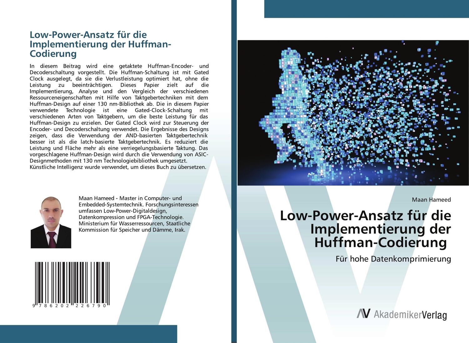 Cover: 9786202226790 | Low-Power-Ansatz für die Implementierung der Huffman-Codierung | Buch