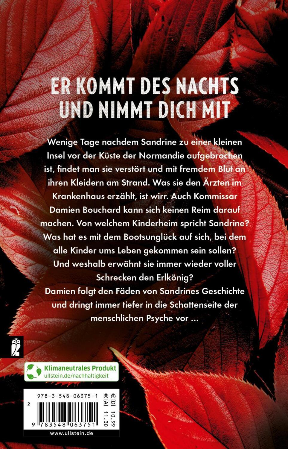 Rückseite: 9783548063751 | Der Erlkönig | Thriller Ein beklemmender Thriller mit Gruselfaktor