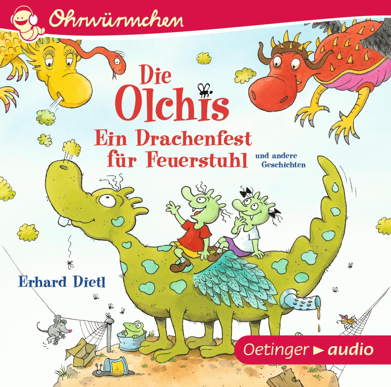 Cover: 9783837308518 | Die Olchis. Ein Drachenfest für Feuerstuhl und andere Geschichten (CD)