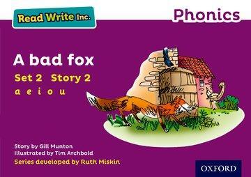 Cover: 9780198371519 | Read Write Inc. Phonics: A Bad Fox (Purple Set 2 Storybook 2) | Munton