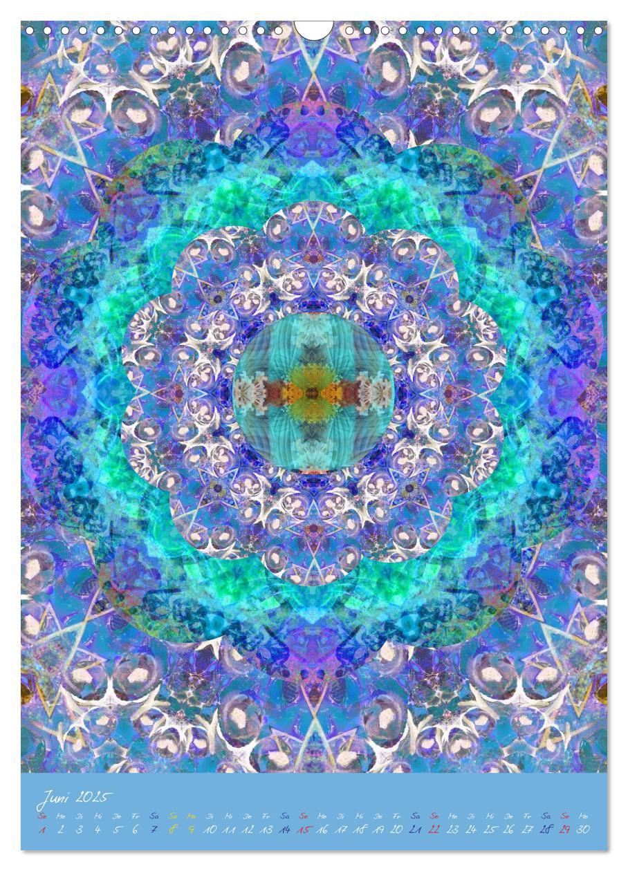 Bild: 9783457042274 | MANDALAS der Natur (Wandkalender 2025 DIN A3 hoch), CALVENDO...