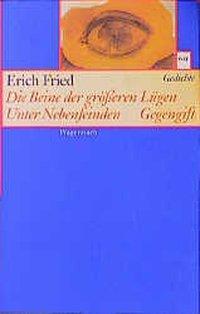 Cover: 9783803123466 | Die Beine der größeren Lügen Unter Nebenfeinden Gegengift. Unter...