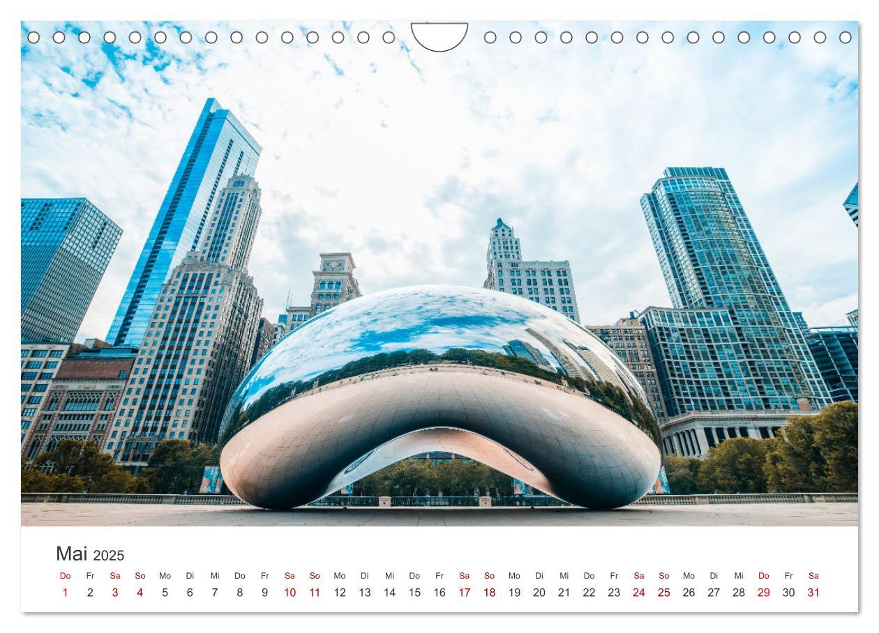 Bild: 9783435060955 | Chicago - Eine einzigartige Stadt. (Wandkalender 2025 DIN A4 quer),...