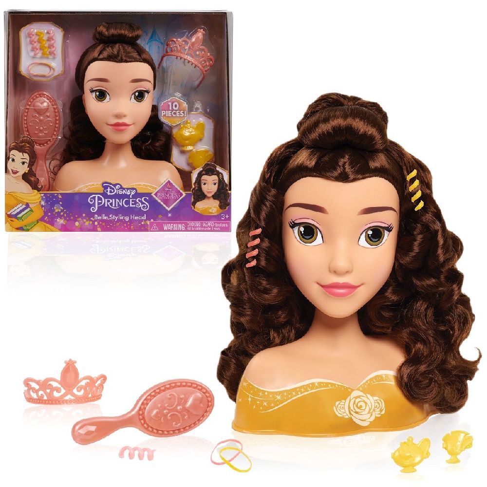 Bild: 886144873799 | Disney Princess Basic Belle Styling Head | In Kartonage | JPL87379