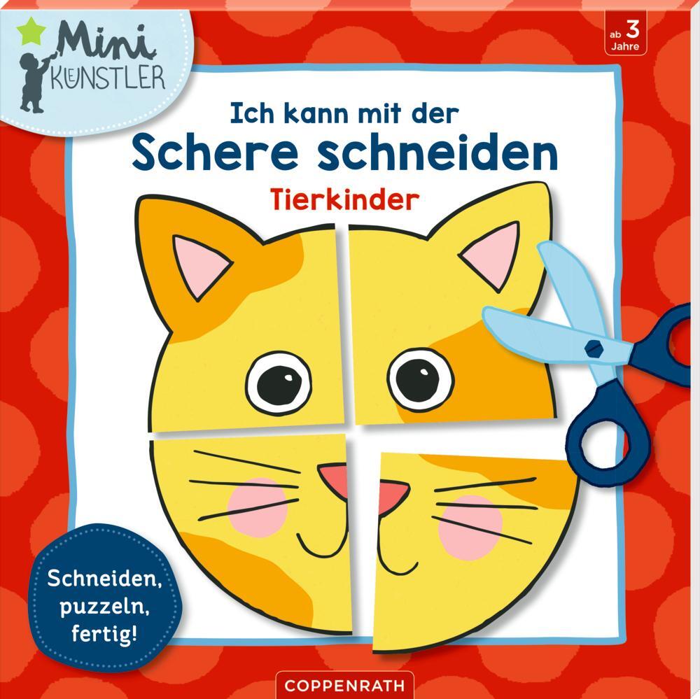 Cover: 9783649641087 | Ich kann mit der Schere schneiden: Tierkinder | Anne Sent | Stück