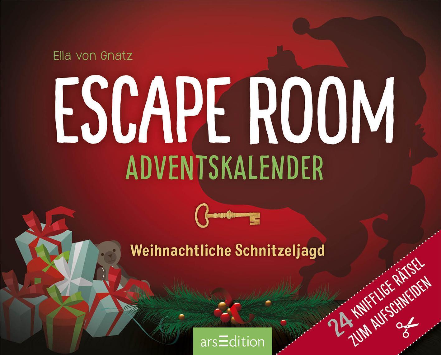 Bild: 9783845842356 | Escape Room Adventskalender. Weihnachtliche Schnitzeljagd | Gnatz