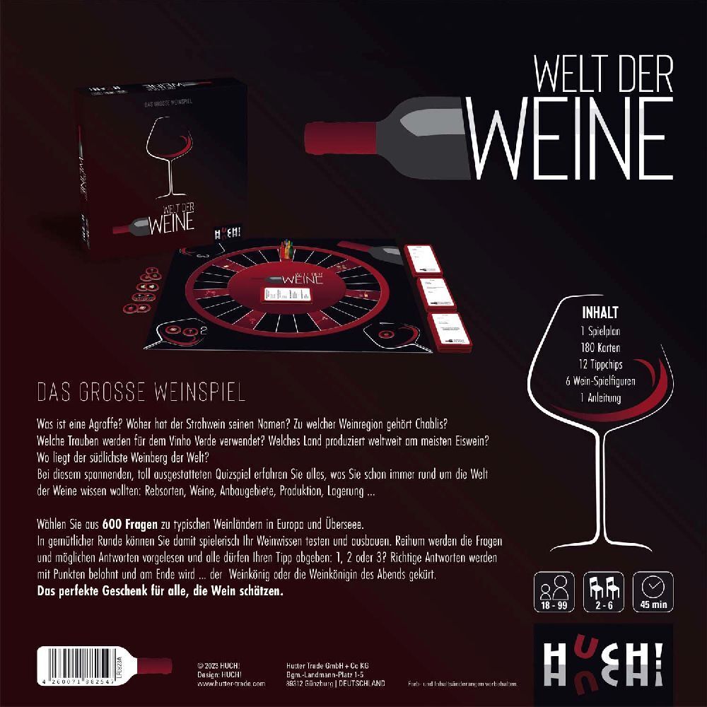 Bild: 4260071882547 | Welt der Weine (Neuauflage) | Spiel | Karton | 882547 | Deutsch | 2023