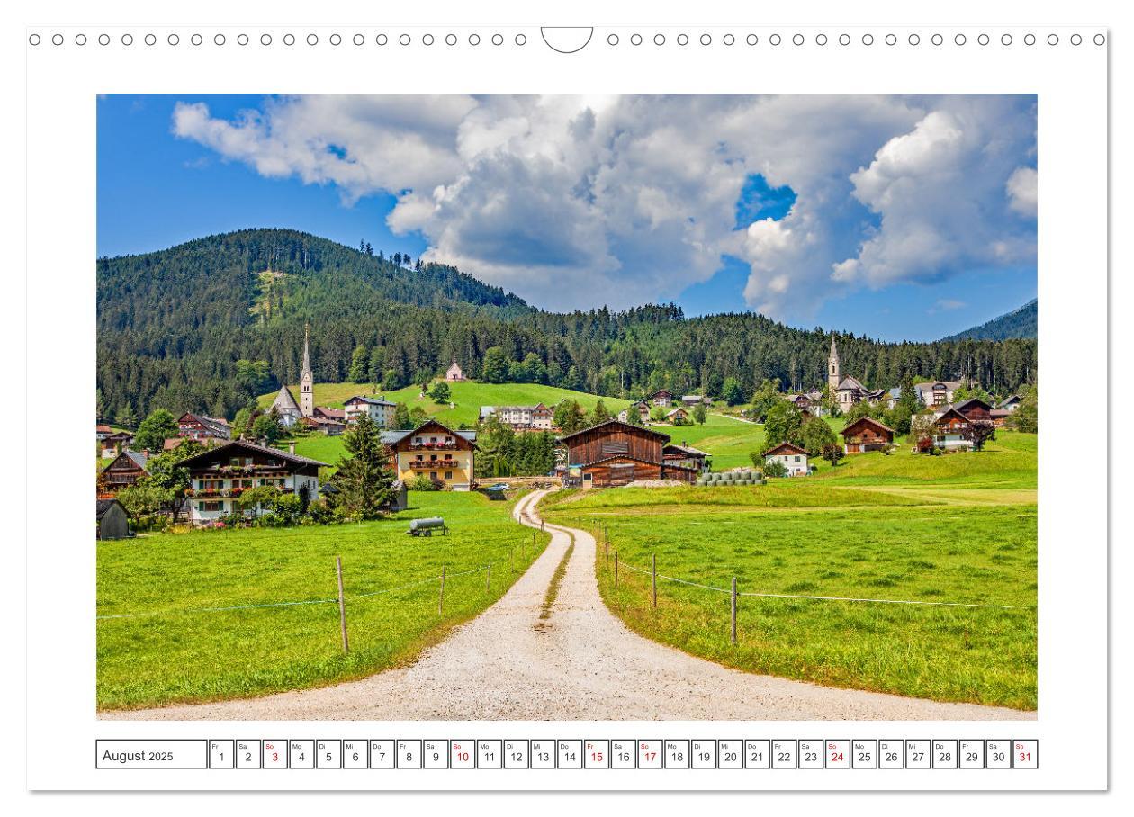 Bild: 9783435940585 | Herzliche Grüße aus Gosau (Wandkalender 2025 DIN A3 quer), CALVENDO...