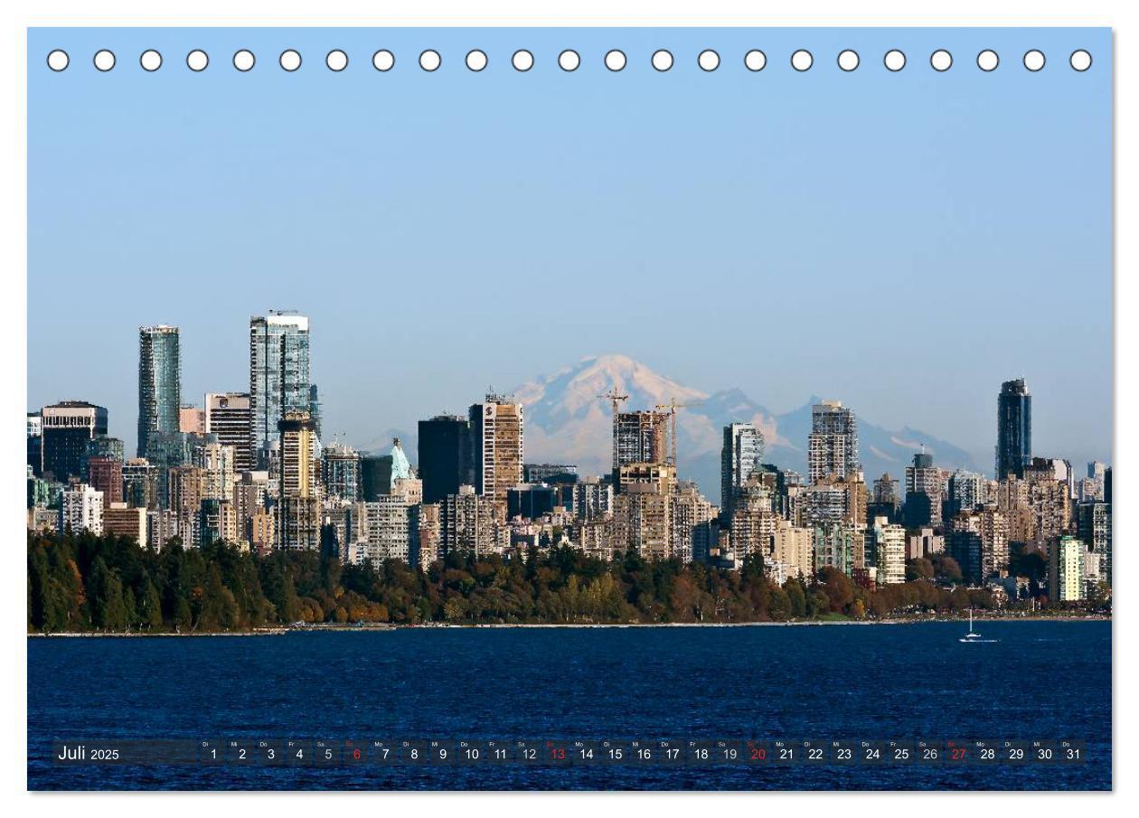 Bild: 9783435503551 | Vancouver Perspektiven (Tischkalender 2025 DIN A5 quer), CALVENDO...