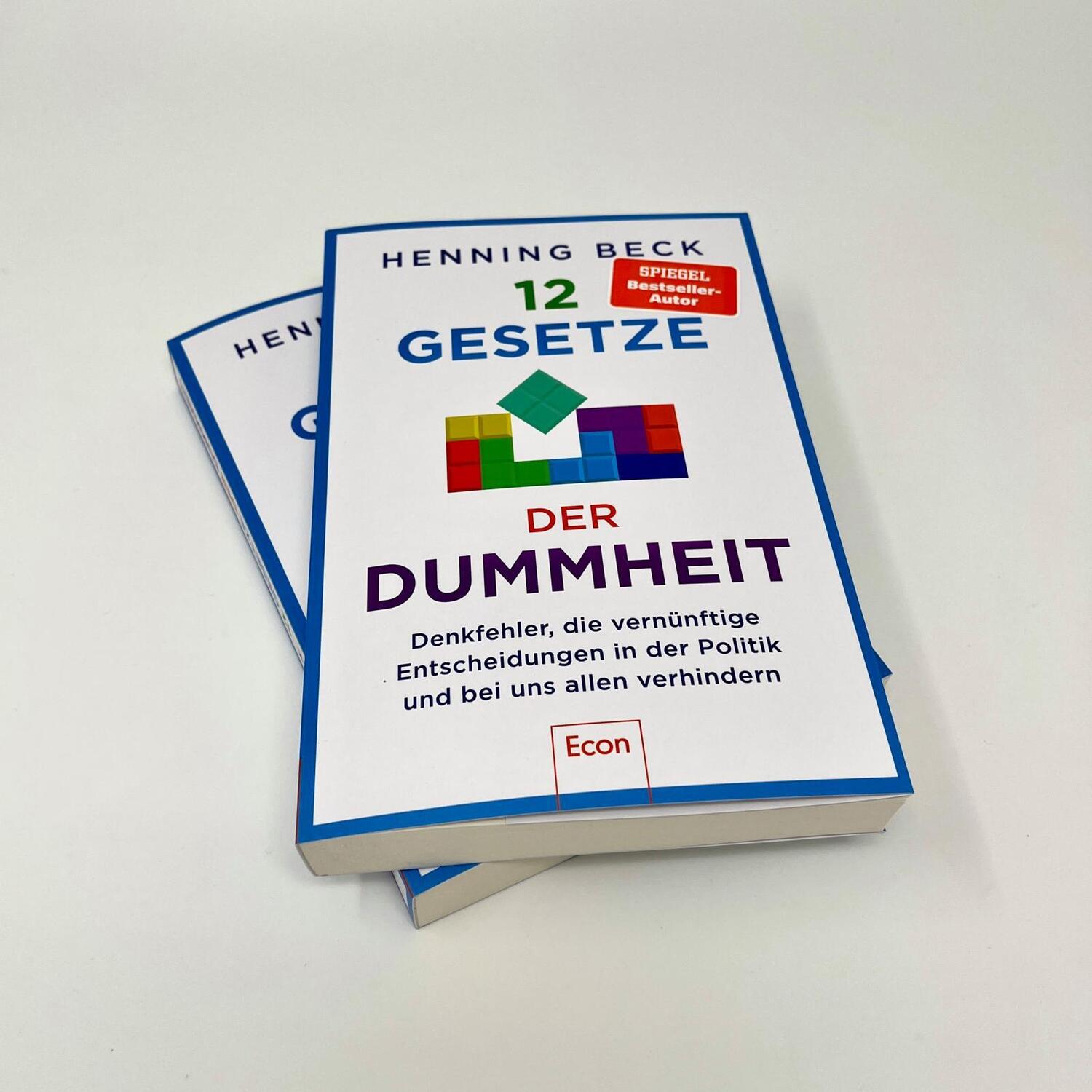 Bild: 9783430211024 | 12 Gesetze der Dummheit | Henning Beck | Taschenbuch | 256 S. | 2023