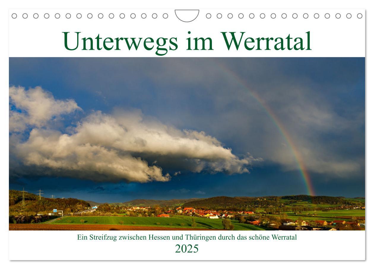 Cover: 9783435051076 | Unterwegs im Werratal (Wandkalender 2025 DIN A4 quer), CALVENDO...