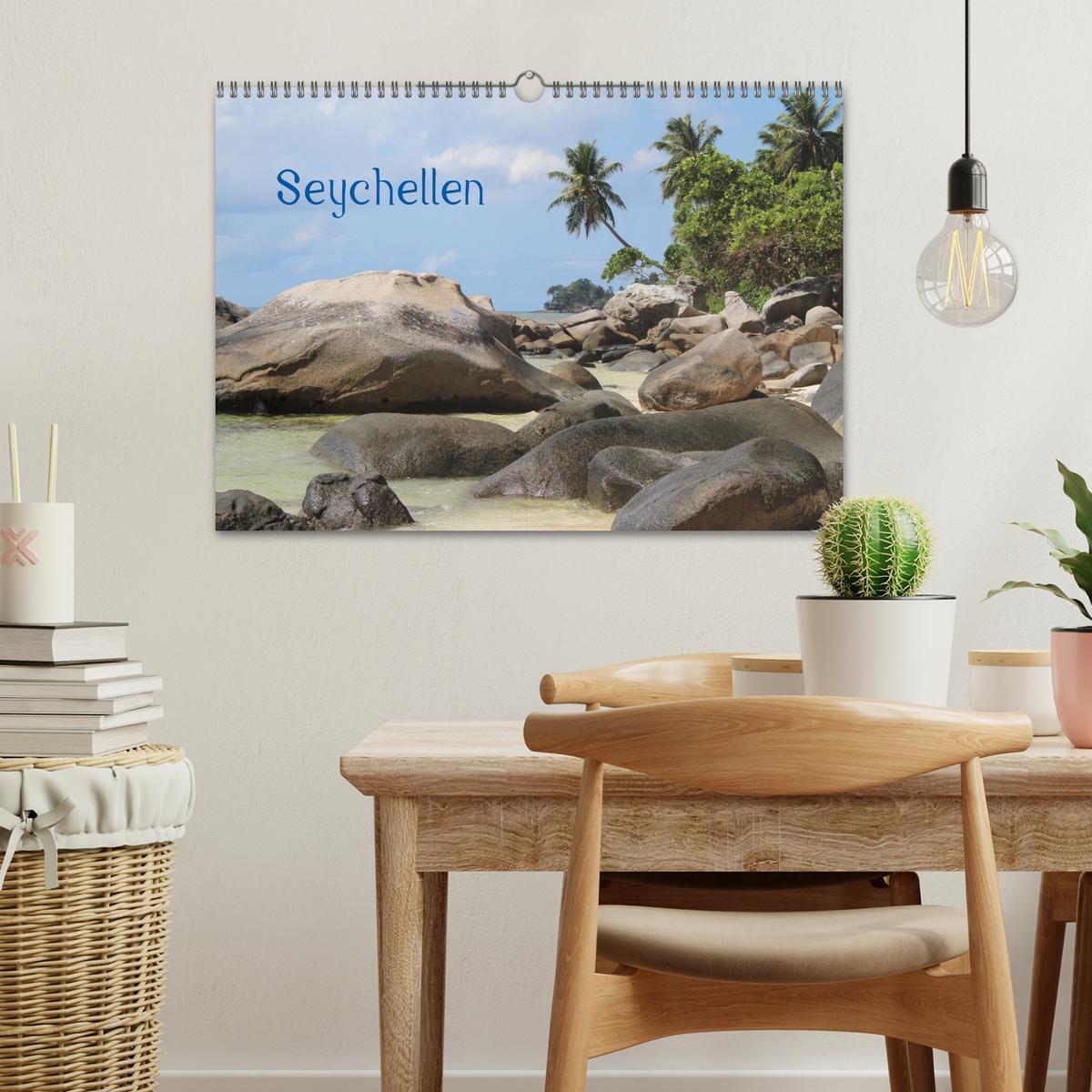 Bild: 9783435763122 | Seychellen (Wandkalender 2025 DIN A3 quer), CALVENDO Monatskalender