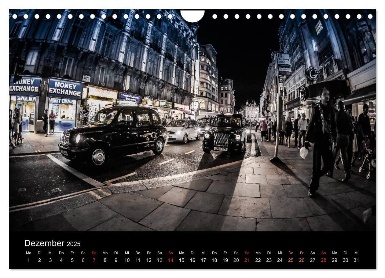 Bild: 9783435787111 | London - street view (Wandkalender 2025 DIN A4 quer), CALVENDO...