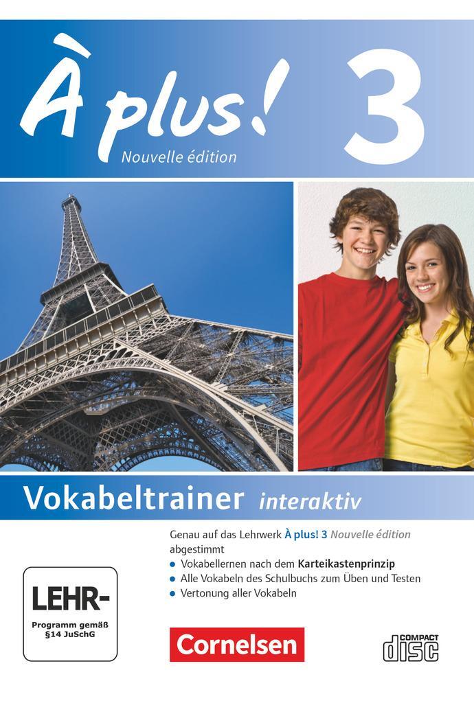 Cover: 9783060214457 | À plus! Nouvelle édition. Band 3. Vokabeltrainer | CD-ROM | Deutsch