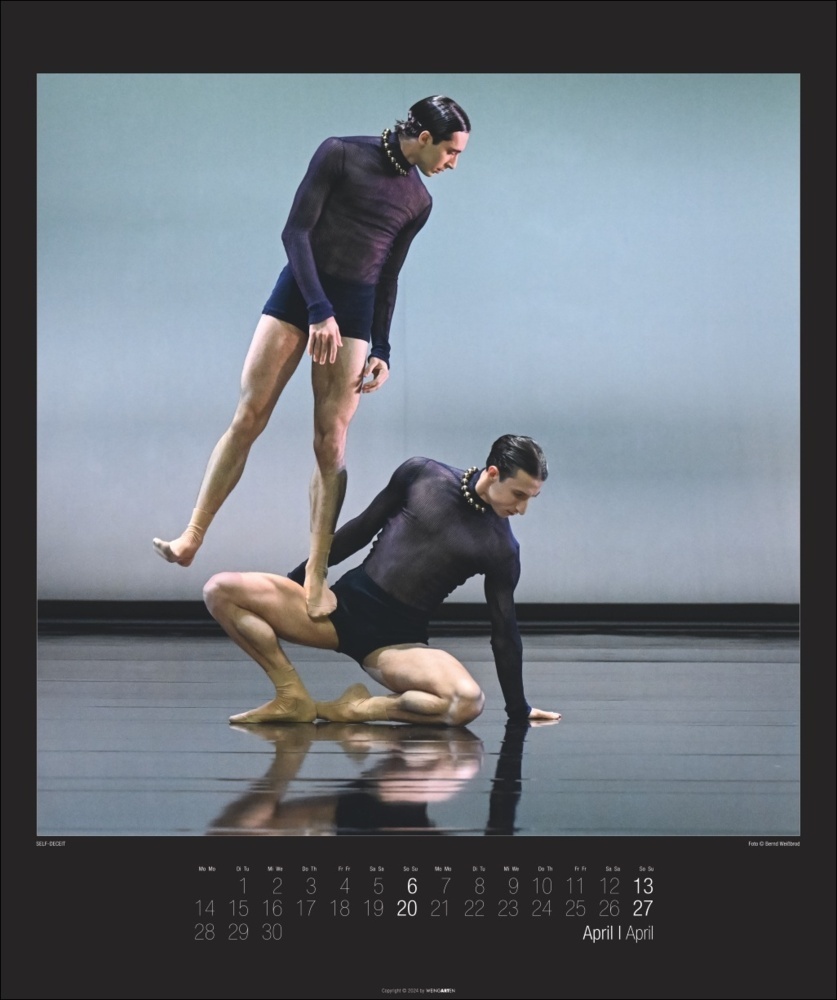 Bild: 9783839900109 | Stuttgarter Ballett Kalender 2025 | Tamas/Weißbrod, Bernd Detrich