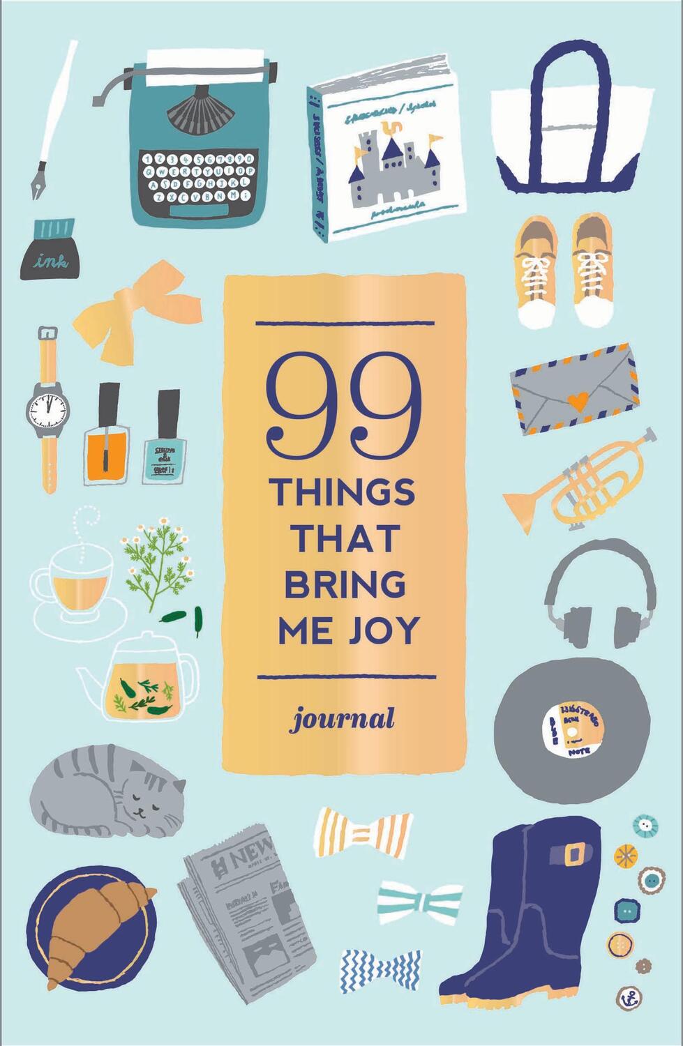 Cover: 9781419719813 | 99 Things That Bring Me Joy (Guided Journal) | Abrams Noterie | Buch